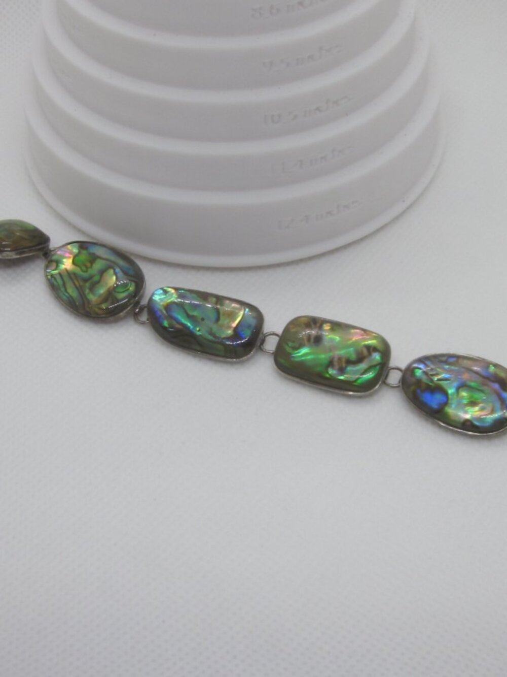 Lucas Lameth Abalone Sterling Bracelet - Picture 7 of 7